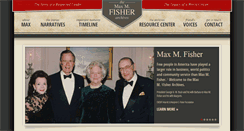Desktop Screenshot of maxmfisher.org